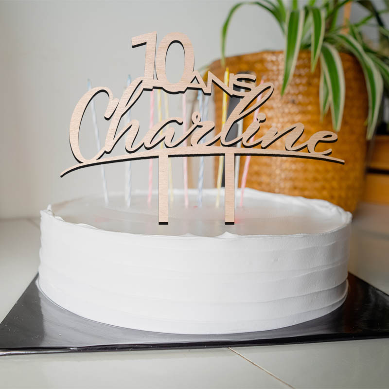 Topper cake classique – Image 2