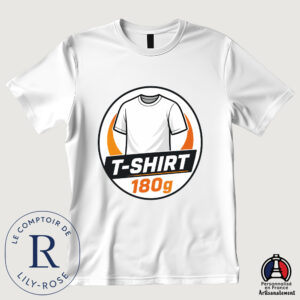 T-shirt PREMIUM 180 g personnalisé